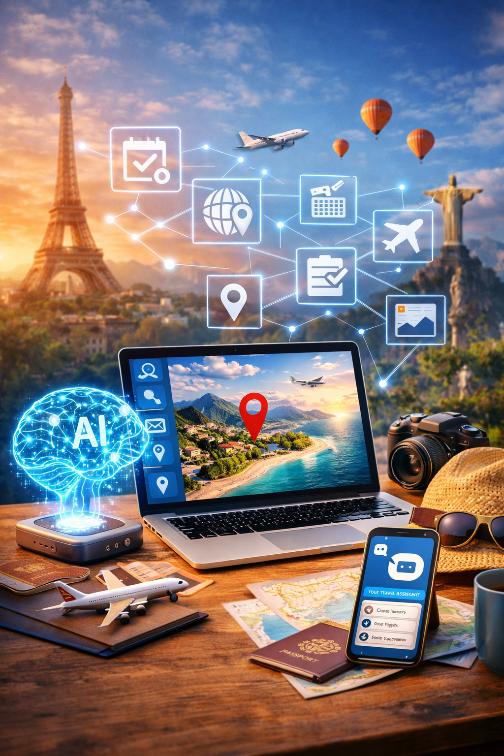 Como usar IA para viajar