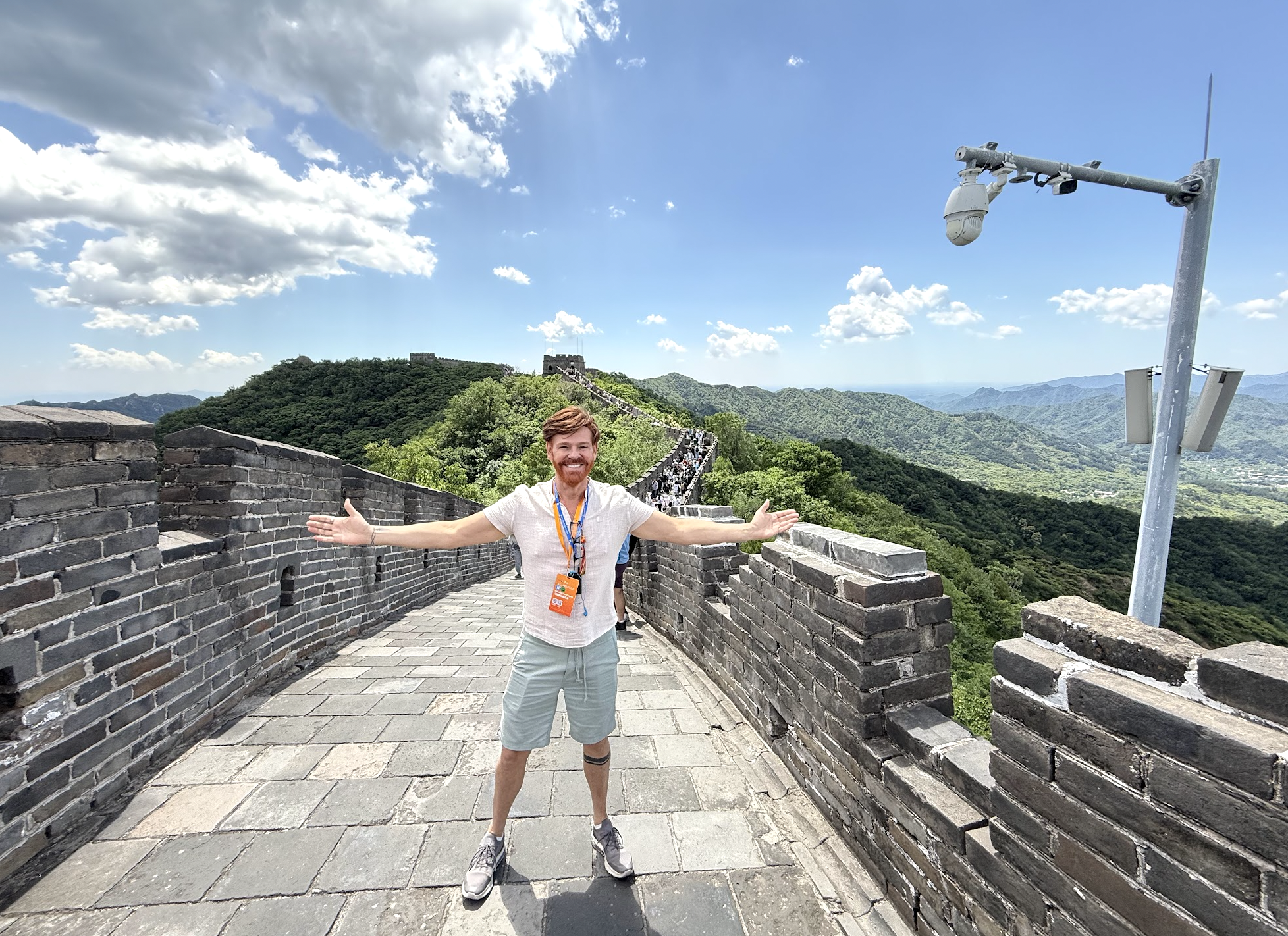 Lipe Camanzano em Beijing — tecnologia