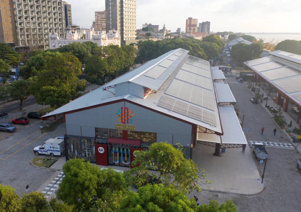 Museu das Amazônias dentro del complejo Porto Futuro