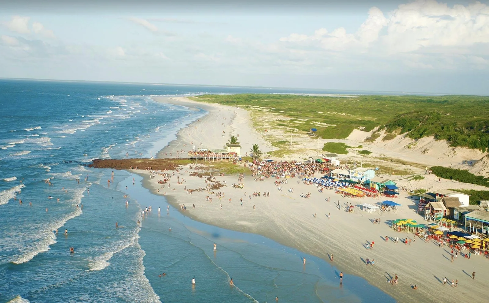 Playas y paisajes de la isla de Algodoal