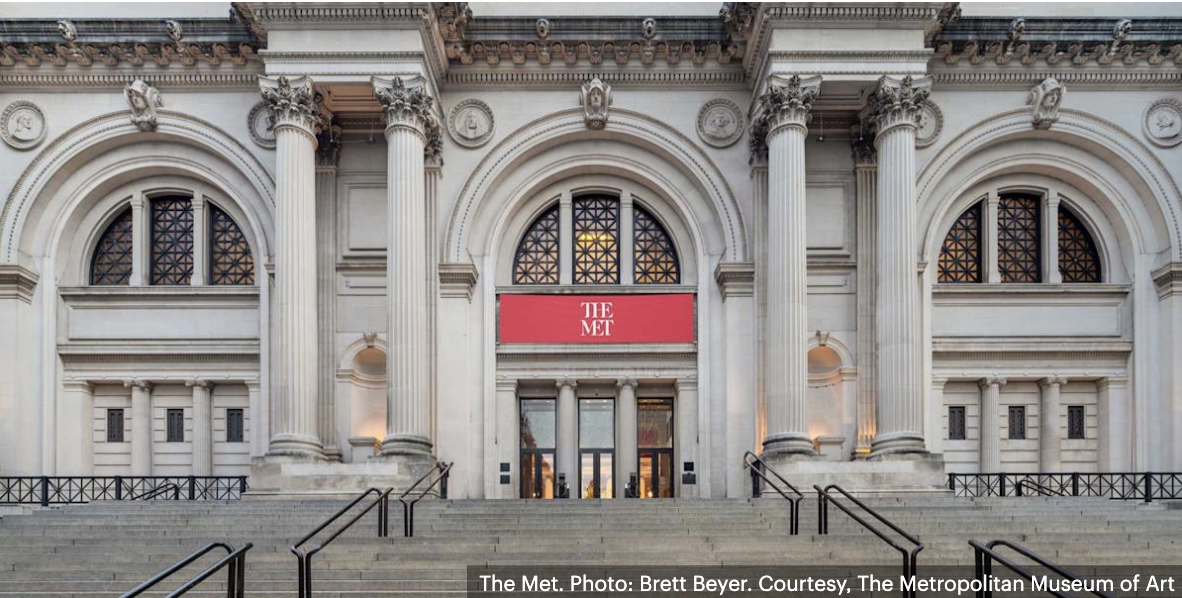 Fachada do The Met em Nova York